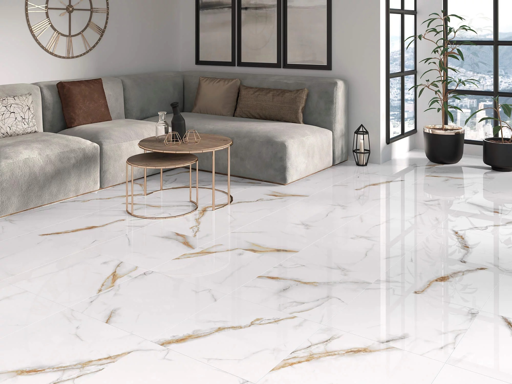 Placa ceramica GREECE BLANCO 60X120 - Navarti